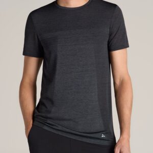 Engineered Athletic Tall Tee in Charcoal Mix