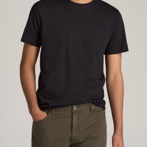 The Everyday Crewneck Tall Men's T-Shirt in Black