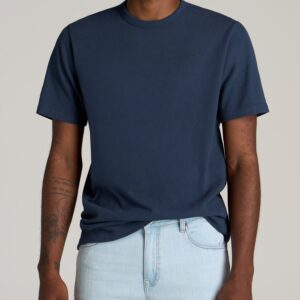 Heavyweight Tall Tee in Vintage Midnight Navy