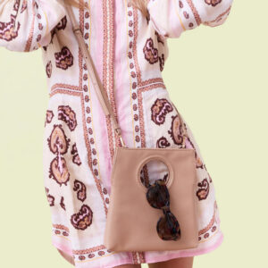 Taupe Katherine Crossbody Bag