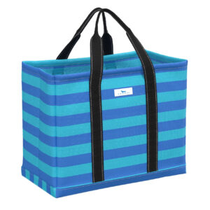 Roadtripper Tote Bag- French Blue Striped