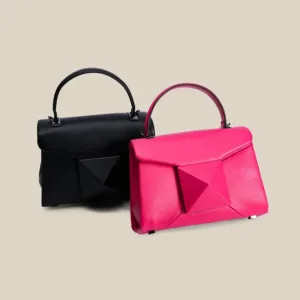 2024 Summer New Women's Bag Nichedesign Original Cropped Studded Small Square Bag Single Shoulder Slant Cross Women's